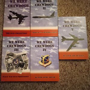 B-52 Stratofortress Books (5) We Were Crewdogs Signed